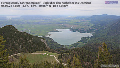 Webcam Kochelsee - Herzogstand Nord - Kochel am See