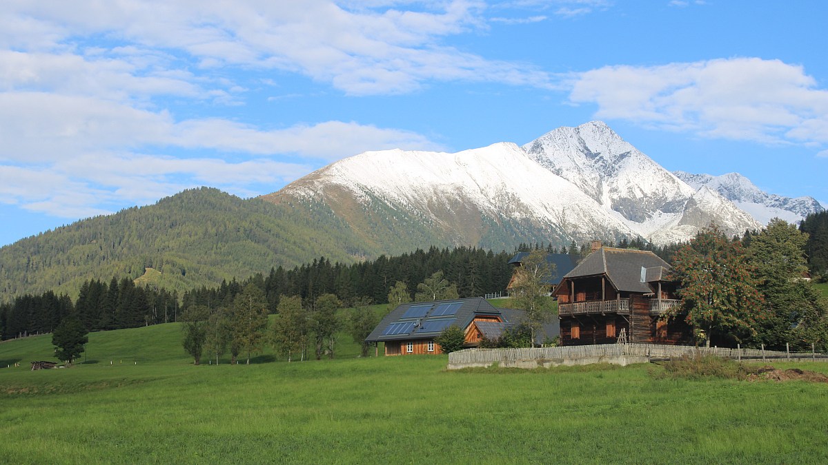 Steirische Krakau / Klausen - Blick nach Nordwesten zum Preber - Foto ...