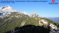 Webcam Kreuzeck - Garmisch-Partenkirchen - Skigebiet Garmisch Classic