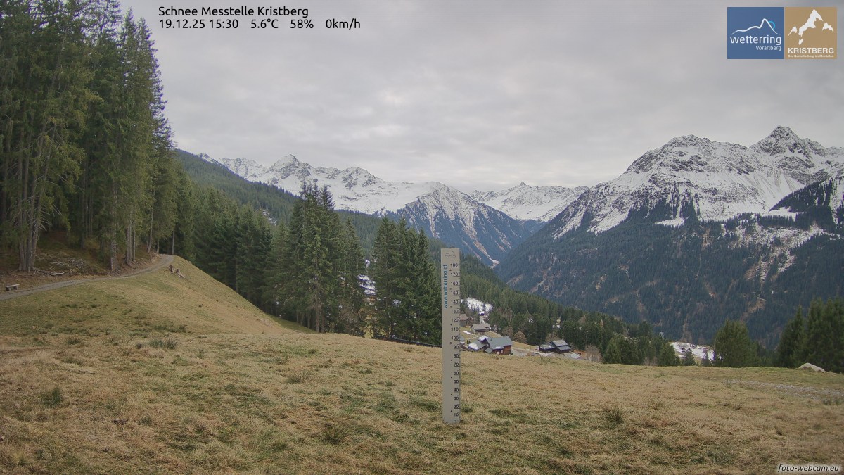Schnee Messtelle Kristberg