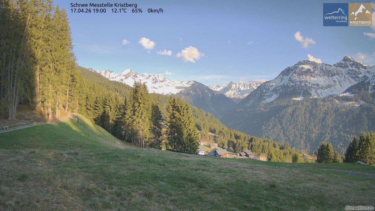 Schnee Messtelle Kristberg