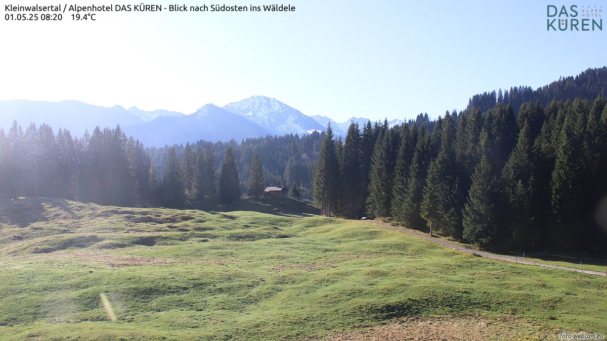 Webcam in Kleinwalsertal