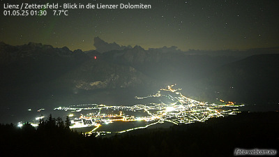 Webcam Zettersfeld mit Blick auf Lienz -GleitschirmTandemflug