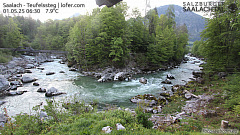 Webcam Teufelssteg - Lofer - Salzburger Saalachtal