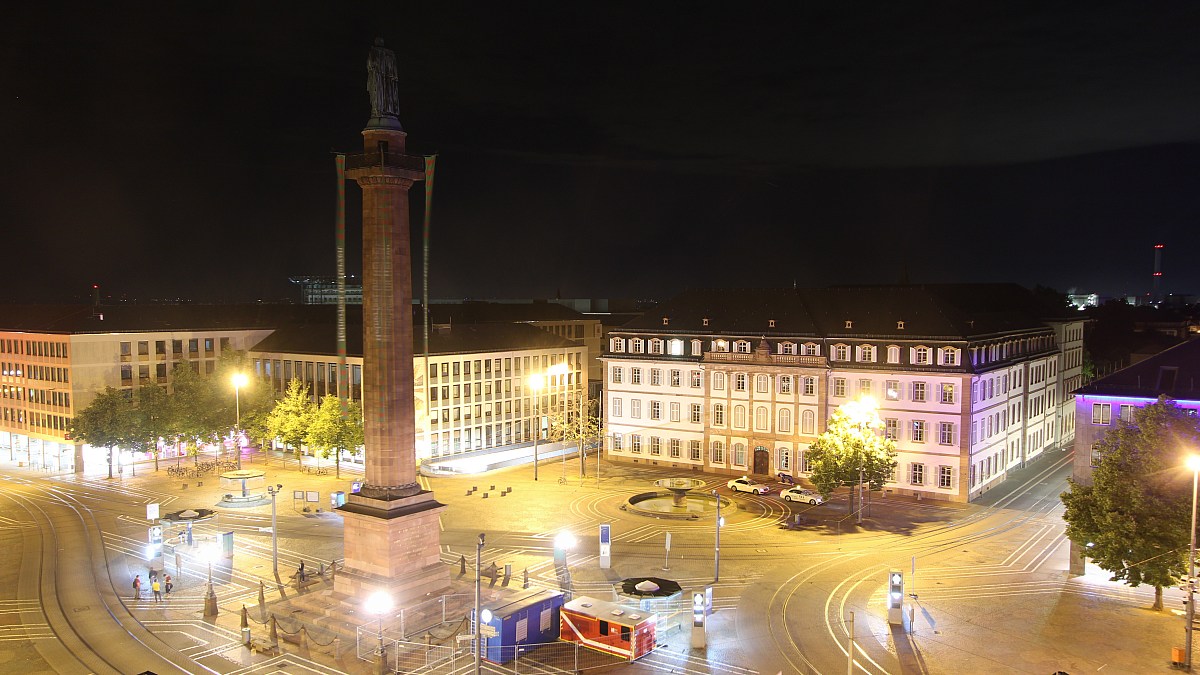 Darmstadt Blick zum Luisenplatz Fotocam.eu