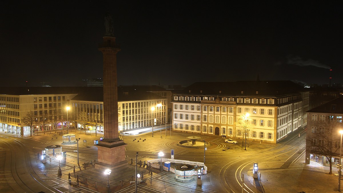 Darmstadt - Blick zum Luisenplatz - Foto-Webcam.eu