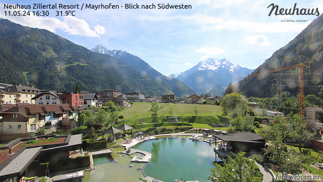 webcam Foto Mayrhofen im Zillertal
