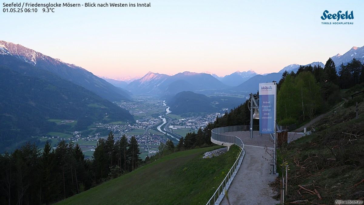 Webcam Mösern in Tyrol - 1206 m - Seefeld in Tirol