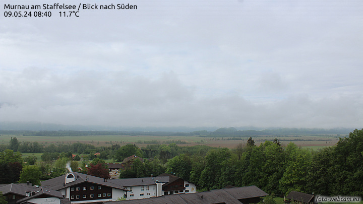 Webcam in Murnau am Staffelsee - mit Blick nach Süden