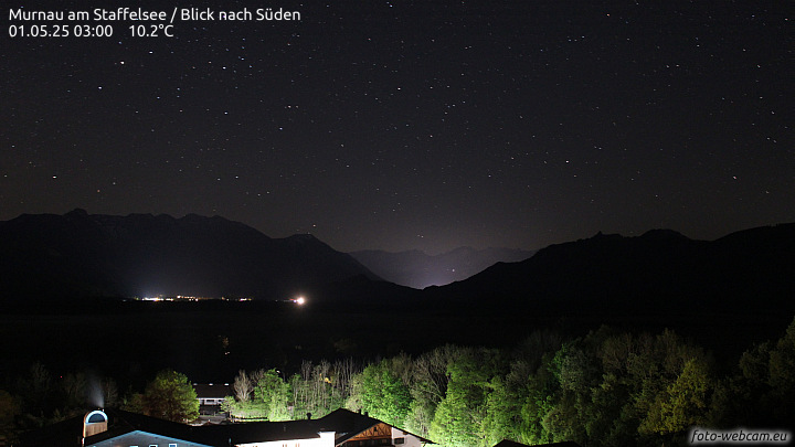 Webcam in Murnau am Staffelsee - mit Blick nach Süden