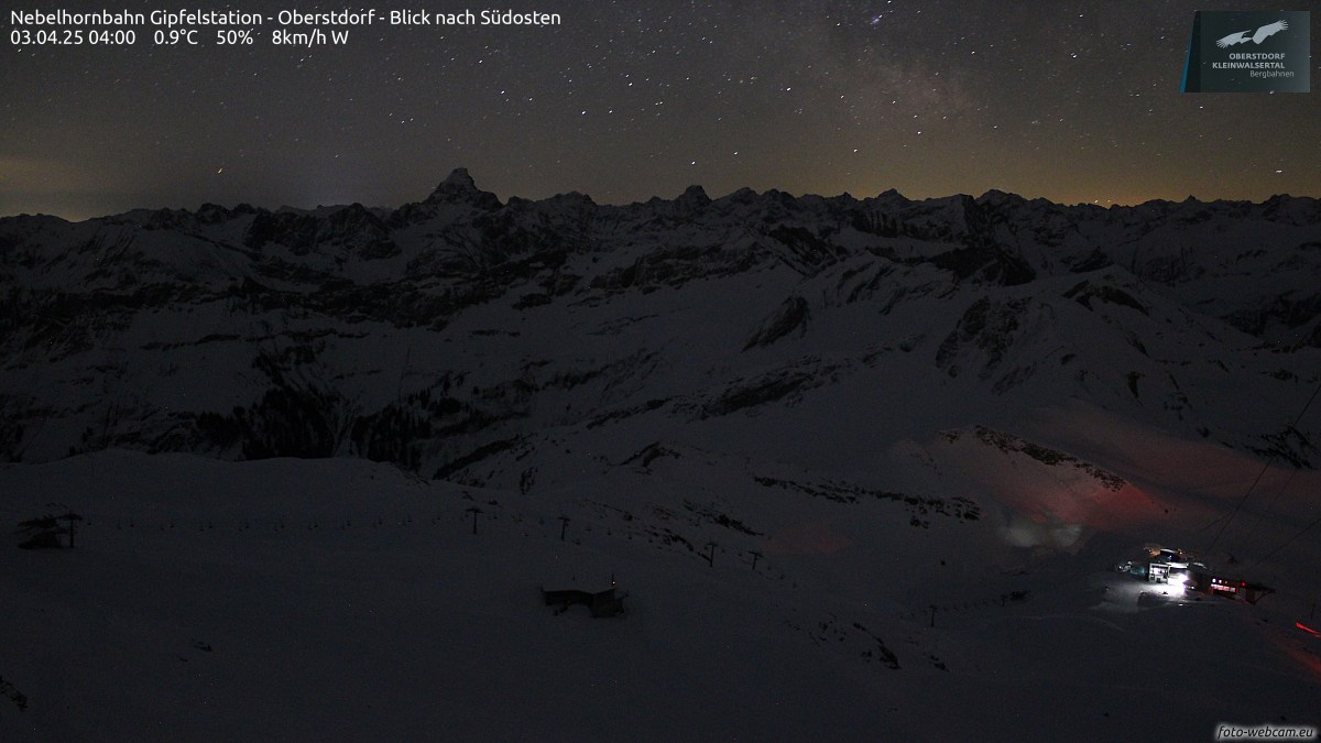 Webcam Nebelhorn Gipfelstation