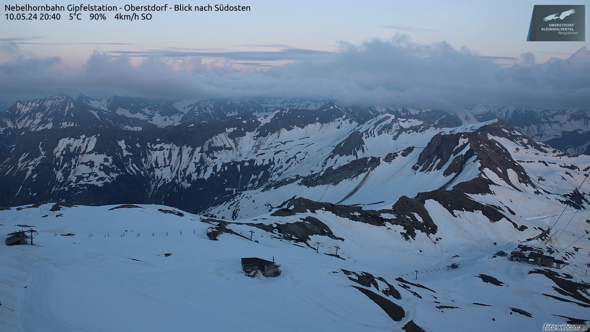 Webcam Nebelhorn Gipfelstation