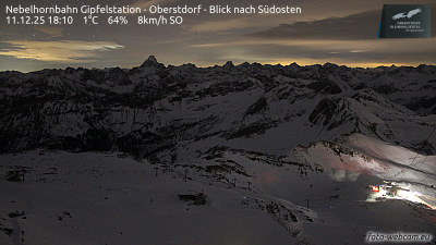 Bild: Nebelhorn Gipfelstation