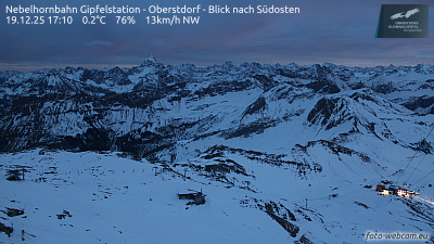 Bild: Nebelhorn Gipfelstation