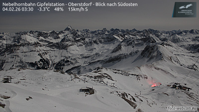 Bild: Nebelhorn Gipfelstation