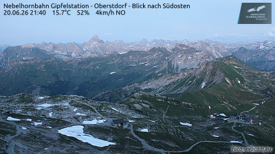 Bild: Nebelhorn Gipfelstation