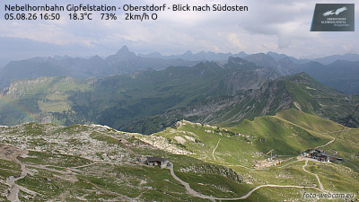 Bild: Nebelhorn Gipfelstation