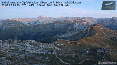 Bild: Nebelhorn Gipfelstation