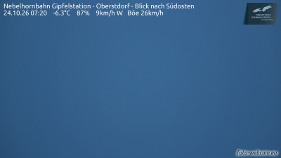 Bild: Nebelhorn Gipfelstation