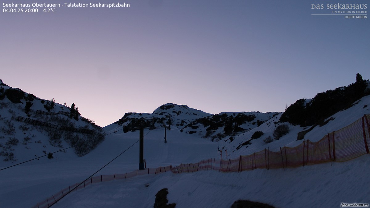 Obertauern webcam - Seekarspitz ski lift 