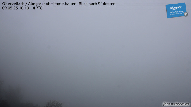 Webcam beim Almgasthaus Himmelbauer in Obervellach