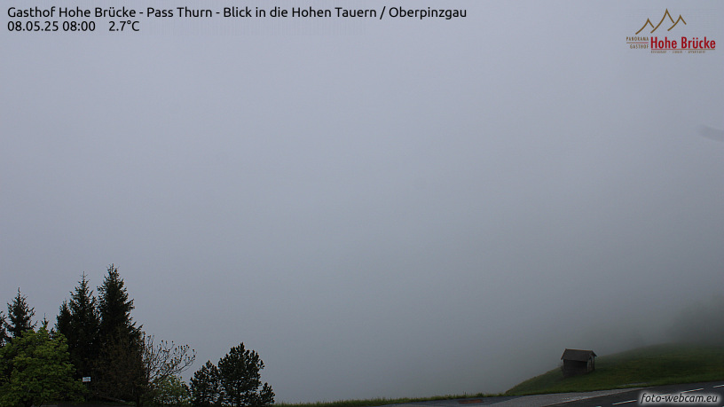 WEBkamera Pass Thurn - pohled na Hollersbach WEBkamera Pass Thurn - pohled na Hollersbach