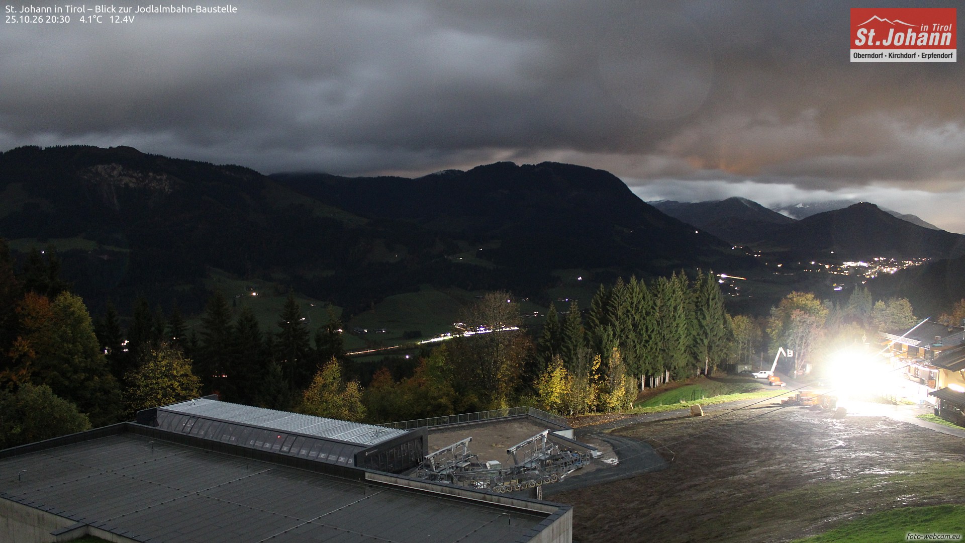 Webcam St. Johann in Tirol - Pointenhof e Jodlalmbahn
