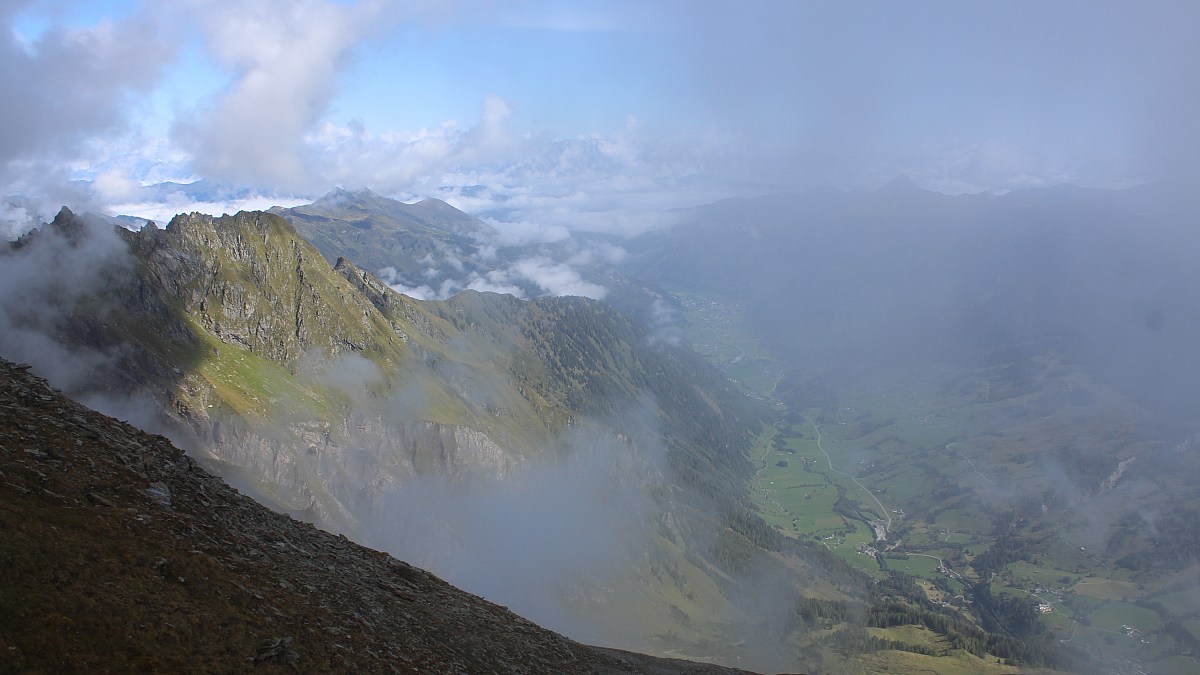 Rauris / Gamskopf - Blick nach Norden - Foto-Webcam.eu
