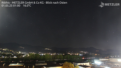 Webcam Bild: Röthis Ost - Richtung Furx