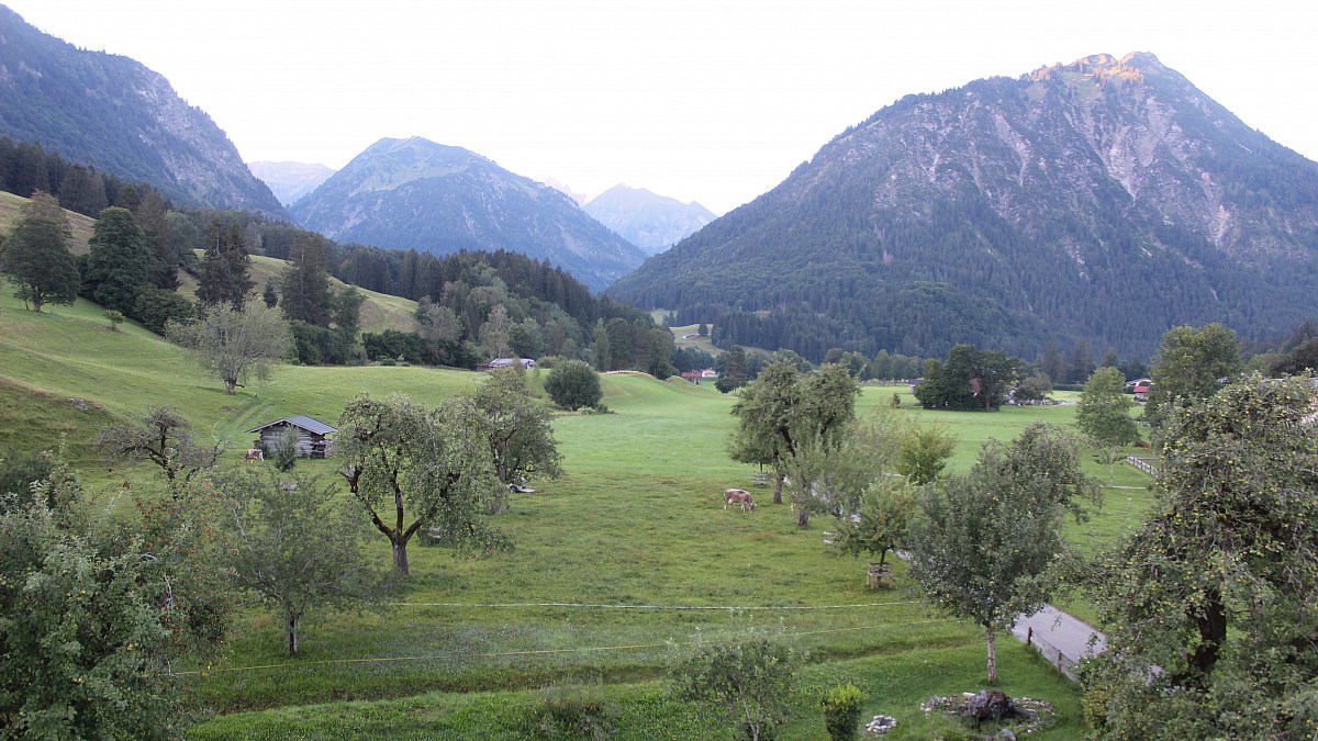 Oberstdorf scheibenhaus blick nach s den foto webcam eu