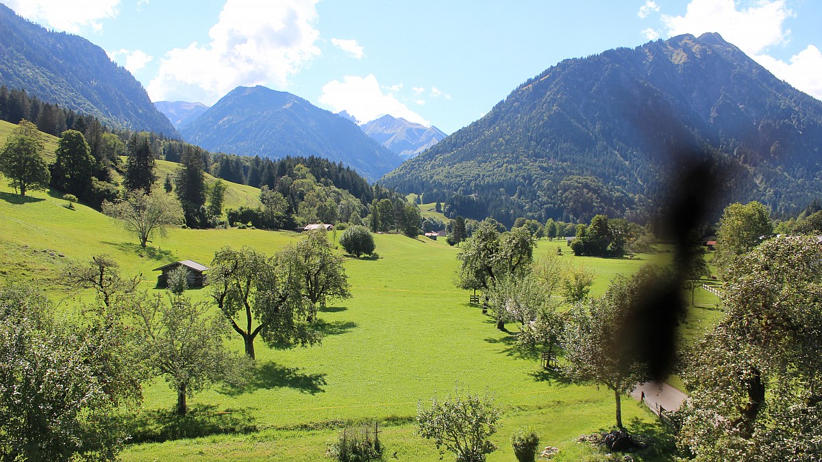 Oberstdorf scheibenhaus blick nach s den foto webcam eu