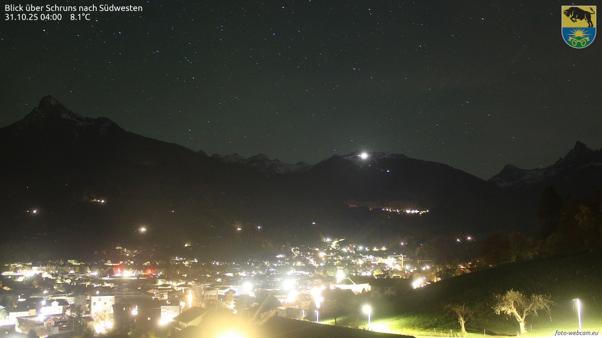 Marktgemeinde Schruns auf 735 m Seehöhe
