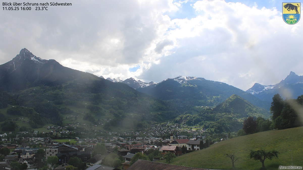 Marktgemeinde Schruns auf 735 m Seehöhe