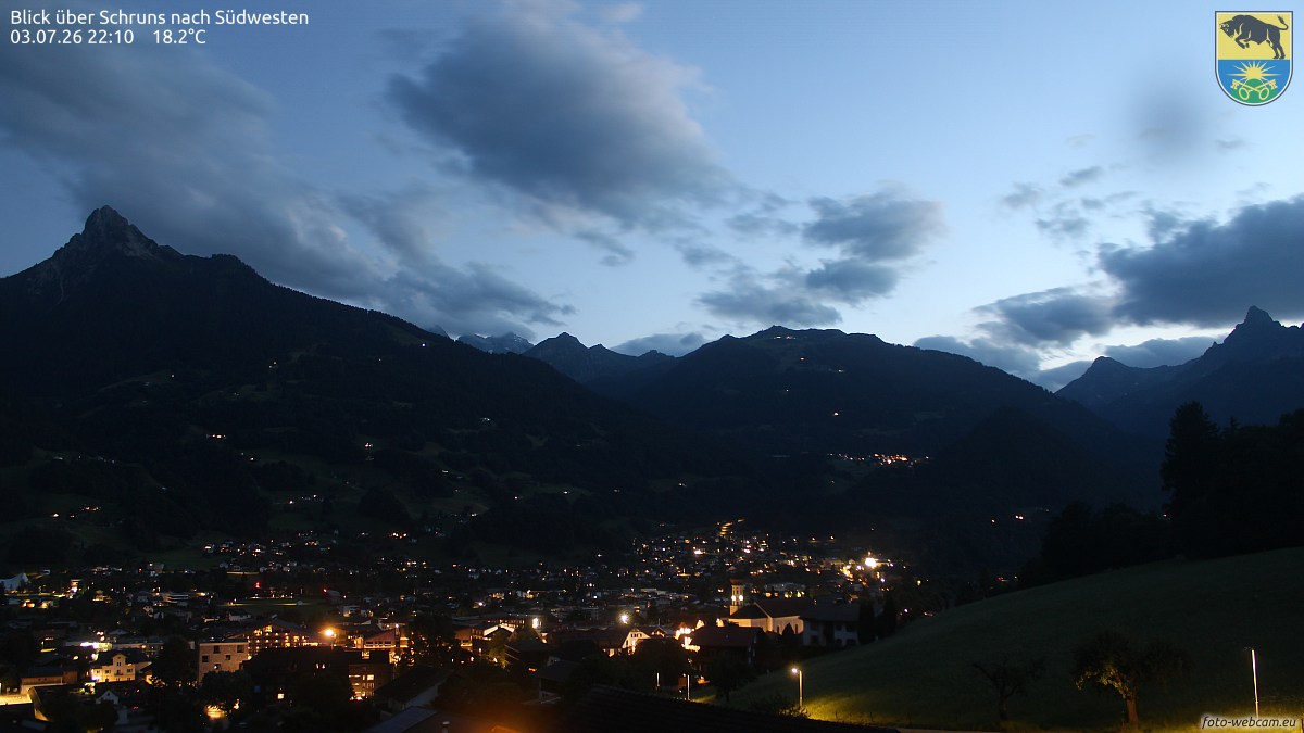 Marktgemeinde Schruns auf 735 m Seehöhe
