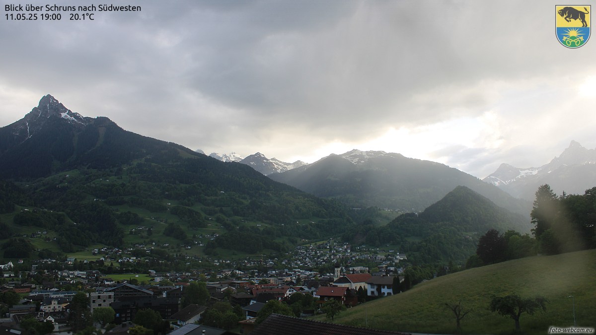 Marktgemeinde Schruns auf 735 m Seehöhe