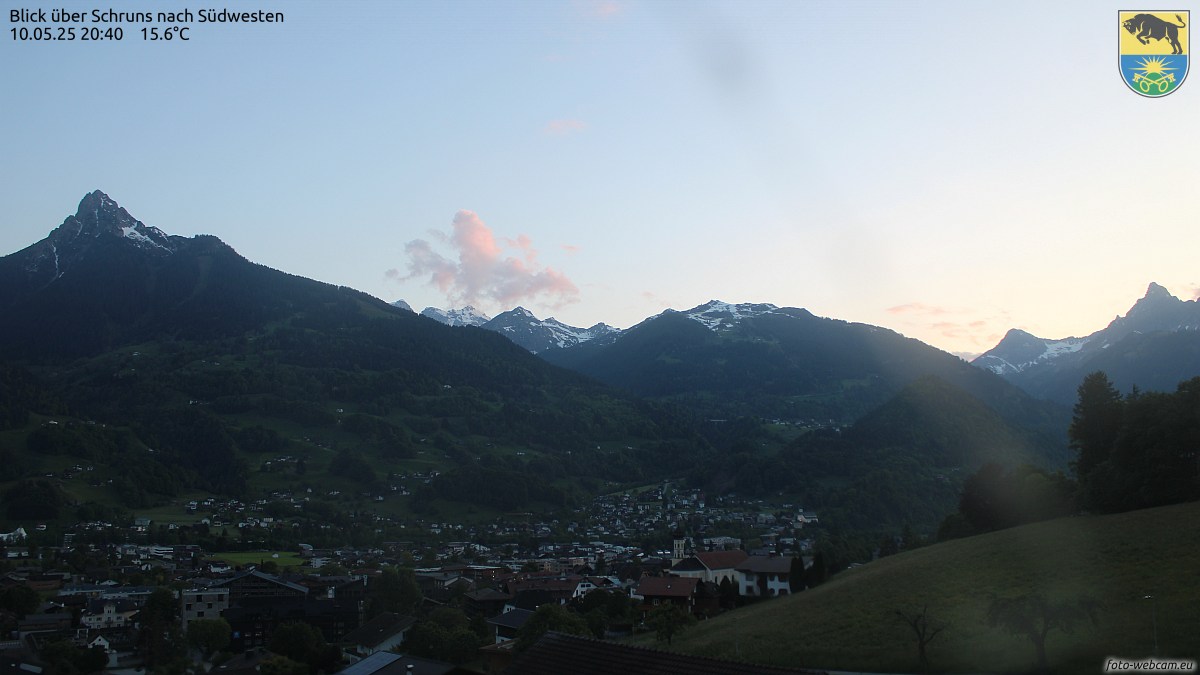Marktgemeinde Schruns auf 735 m Seehöhe