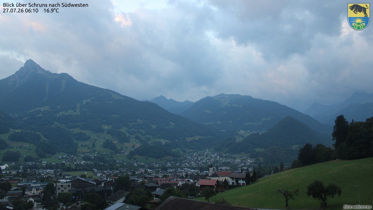 Marktgemeinde Schruns auf 735 m Seehöhe
