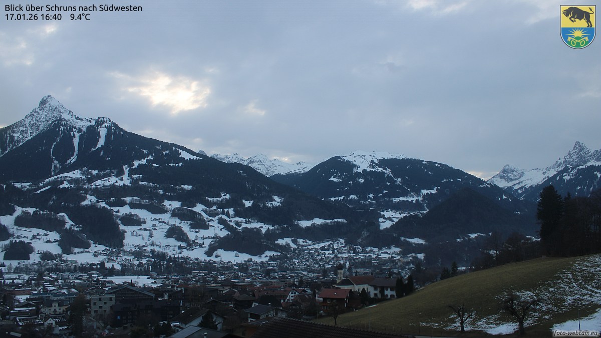 Marktgemeinde Schruns auf 735 m Seehöhe