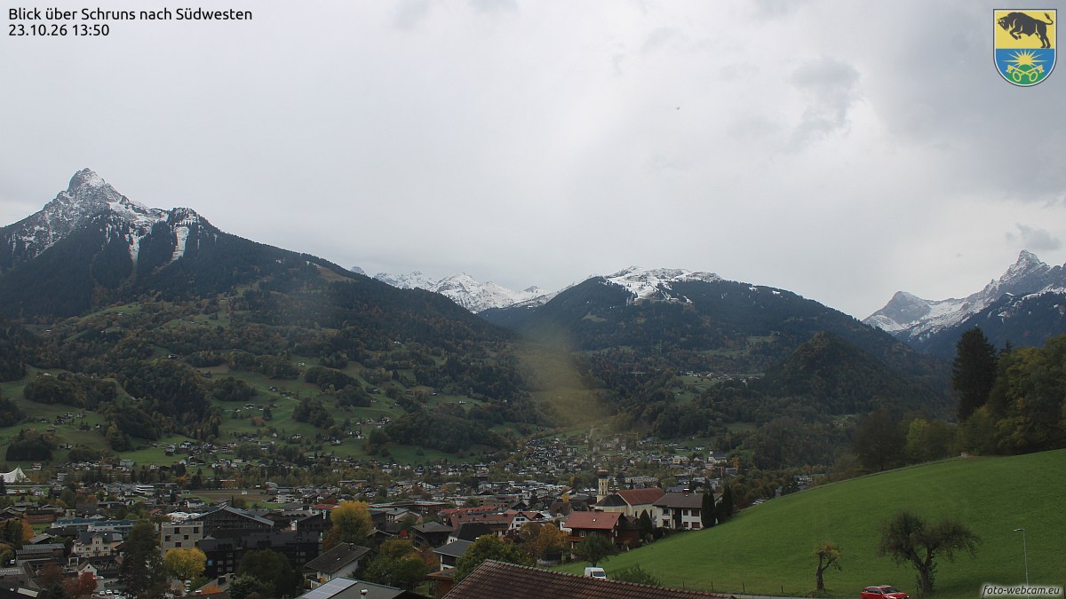 Marktgemeinde Schruns auf 735 m Seehöhe