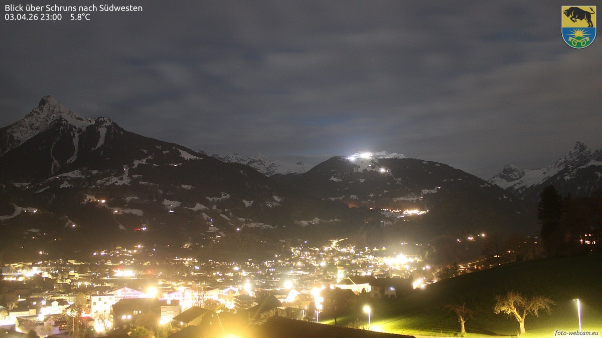 Marktgemeinde Schruns auf 735 m Seehöhe