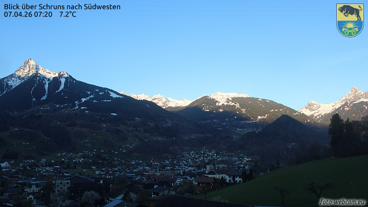 Blick über Schruns