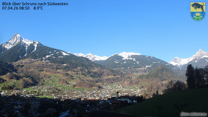 Blick über Schruns