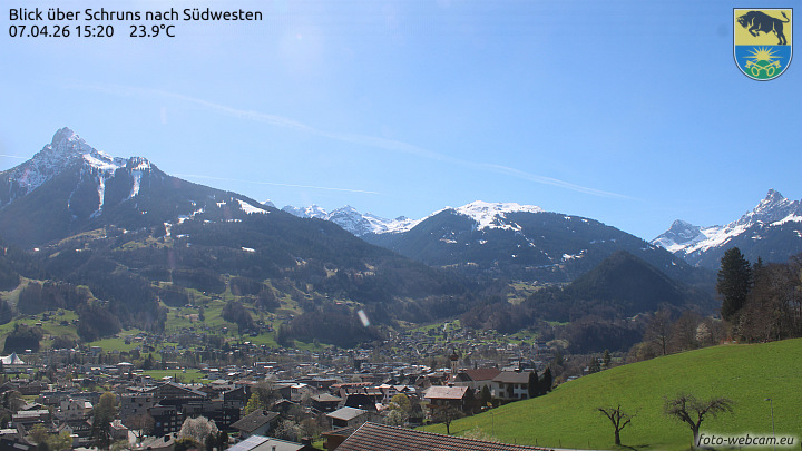 Blick über Schruns
