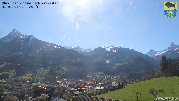 Blick über Schruns