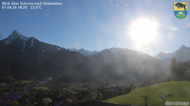 Blick über Schruns