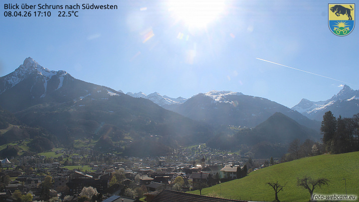 Blick über Schruns