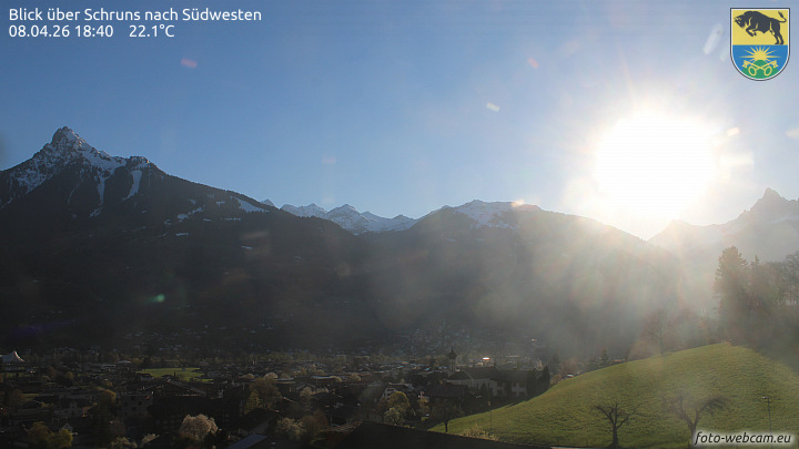 Blick über Schruns