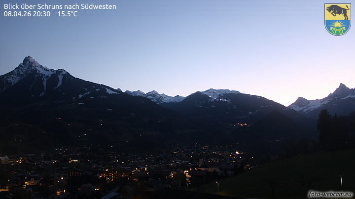 Blick über Schruns