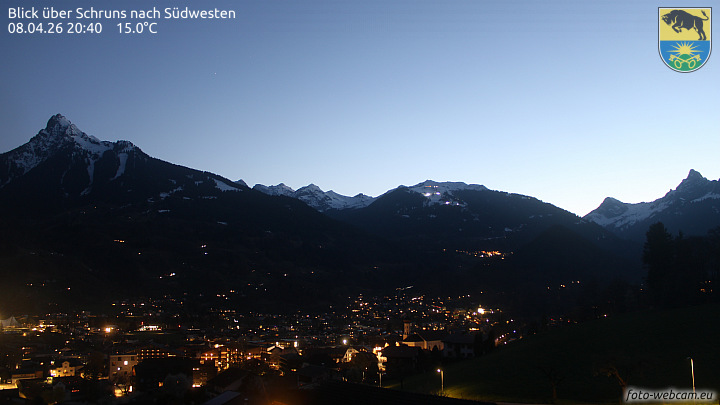 Blick über Schruns