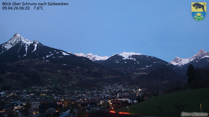 Blick über Schruns